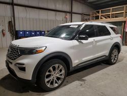 Salvage cars for sale at Sikeston, MO auction: 2021 Ford Explorer Platinum