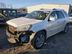 Salvage cars for sale at Spartanburg, SC auction: 2015 GMC Acadia Denali