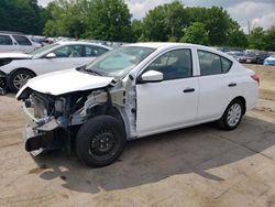 Nissan salvage cars for sale: 2018 Nissan Versa S