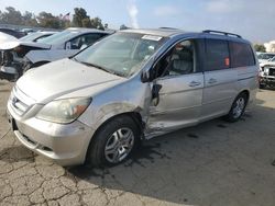 Salvage cars for sale at Martinez, CA auction: 2006 Honda Odyssey EXL