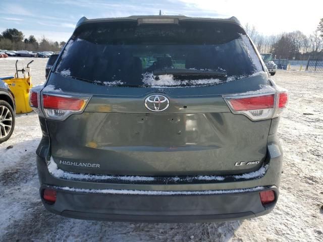 2015 Toyota Highlander LE