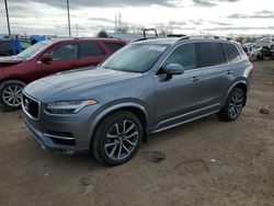 Salvage cars for sale from Copart Woodhaven, MI: 2019 Volvo XC90 T6 Momentum