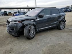 Salvage cars for sale at Hayward, CA auction: 2012 Land Rover Range Rover Evoque Prestige Premium