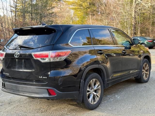 2014 Toyota Highlander LE