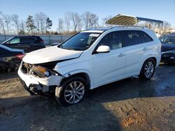 Salvage cars for sale at auction: 2013 KIA Sorento SX