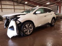 Nissan salvage cars for sale: 2020 Nissan Murano SL