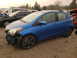 Toyota Yaris salvage cars for sale: 2016 Toyota Yaris L