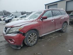 Salvage cars for sale at Duryea, PA auction: 2016 Nissan Pathfinder S