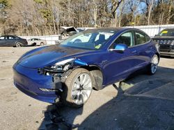 Salvage cars for sale at Austell, GA auction: 2018 Tesla Model 3