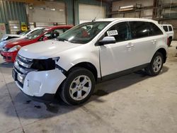 Salvage cars for sale at Eldridge, IA auction: 2014 Ford Edge SEL