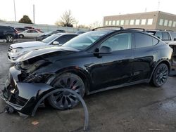 Salvage cars for sale at Littleton, CO auction: 2023 Tesla Model Y