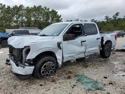 Salvage cars for sale at Houston, TX auction: 2022 Ford F150 Supercrew