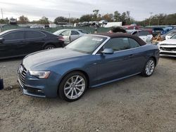 Salvage cars for sale at Riverview, FL auction: 2015 Audi A5 Premium Plus