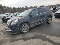 Salvage cars for sale at Windham, ME auction: 2011 GMC Acadia Denali