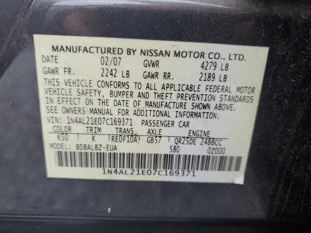 2007 Nissan Altima 2.5