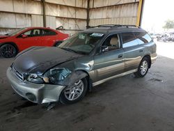 Salvage cars for sale at Phoenix, AZ auction: 2001 Subaru Legacy Outback