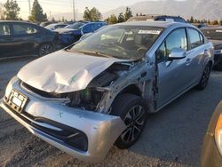 Honda salvage cars for sale: 2013 Honda Civic EX