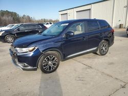 Salvage cars for sale at Gaston, SC auction: 2017 Mitsubishi Outlander SE