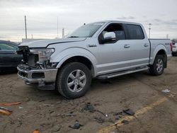 Salvage cars for sale from Copart Woodhaven, MI: 2019 Ford F150 Supercrew