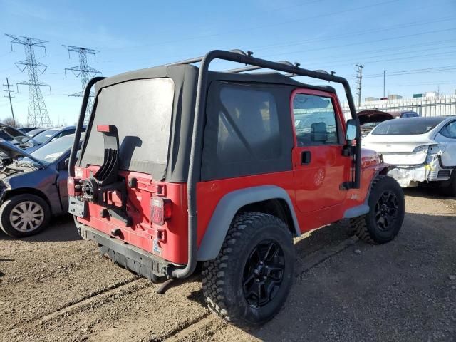 2002 Jeep Wrangler / TJ X