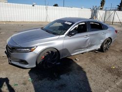 Honda salvage cars for sale: 2021 Honda Accord Sport