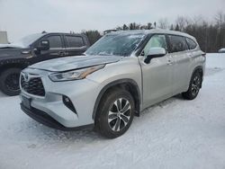 Salvage cars for sale at auction: 2024 Toyota Highlander Hybrid XLE