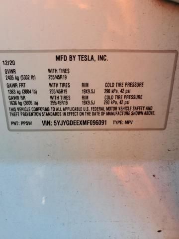 2021 Tesla Model Y