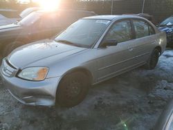 Salvage cars for sale at auction: 2003 Honda Civic LX