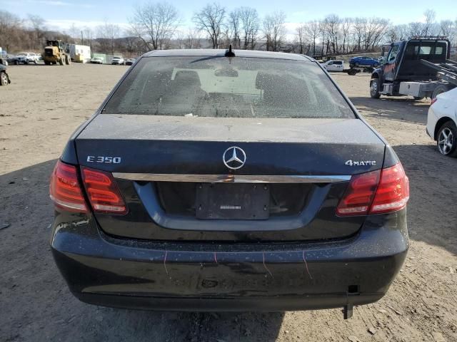 2016 Mercedes-Benz E 350 4matic