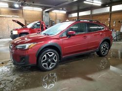 Salvage cars for sale at Ebensburg, PA auction: 2018 Subaru Crosstrek Limited