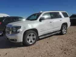 Salvage cars for sale at Andrews, TX auction: 2017 Chevrolet Tahoe C1500 LT