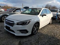 Salvage cars for sale at Hillsborough, NJ auction: 2019 Subaru Legacy 3.6R Limited