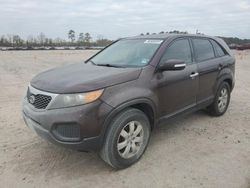 Salvage cars for sale at Houston, TX auction: 2013 KIA Sorento LX