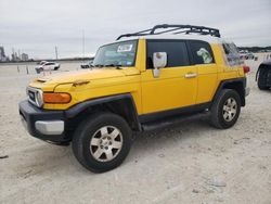 Salvage cars for sale at New Braunfels, TX auction: 2007 Toyota FJ Cruiser