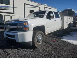 Salvage trucks for sale at Fredericksburg, VA auction: 2016 Chevrolet Silverado K3500