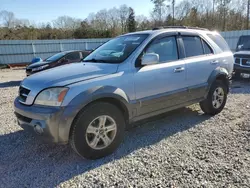 Salvage cars for sale at Augusta, GA auction: 2005 KIA Sorento EX