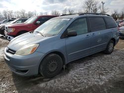 Salvage cars for sale at Baltimore, MD auction: 2004 Toyota Sienna CE