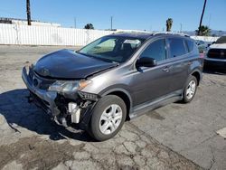 Salvage cars for sale at Van Nuys, CA auction: 2015 Toyota Rav4 LE