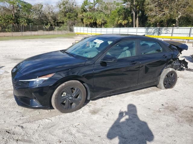 2023 Hyundai Elantra Blue