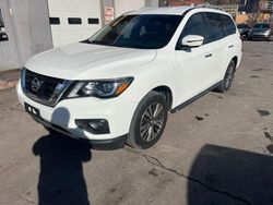 Nissan salvage cars for sale: 2017 Nissan Pathfinder S