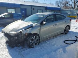 Salvage cars for sale from Copart Wichita, KS: 2017 Hyundai Elantra SE