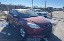 Salvage cars for sale at Kansas City, KS auction: 2014 Ford Focus SE