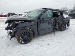 Salvage cars for sale at Davison, MI auction: 2022 Lincoln Aviator Reserve