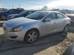 Salvage cars for sale at Franklin, WI auction: 2012 Volvo S60 T5