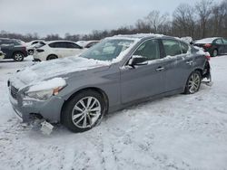 Salvage cars for sale at Ellwood City, PA auction: 2014 Infiniti Q50 Hybrid Premium