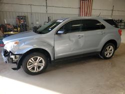 Salvage cars for sale at San Antonio, TX auction: 2015 Chevrolet Equinox LS