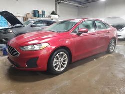 Salvage cars for sale from Copart Elgin, IL: 2020 Ford Fusion SE