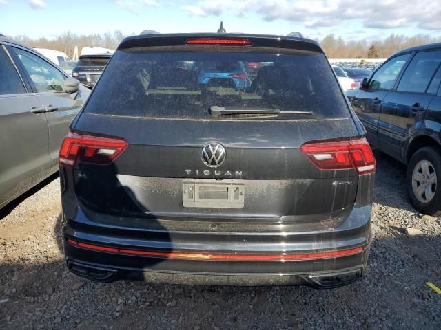 2022 Volkswagen Tiguan SE R-LINE Black