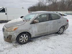 Salvage cars for sale from Copart Ellwood City, PA: 2017 Mitsubishi Mirage G4 ES