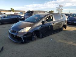 Salvage cars for sale at American Canyon, CA auction: 2013 Toyota Prius V